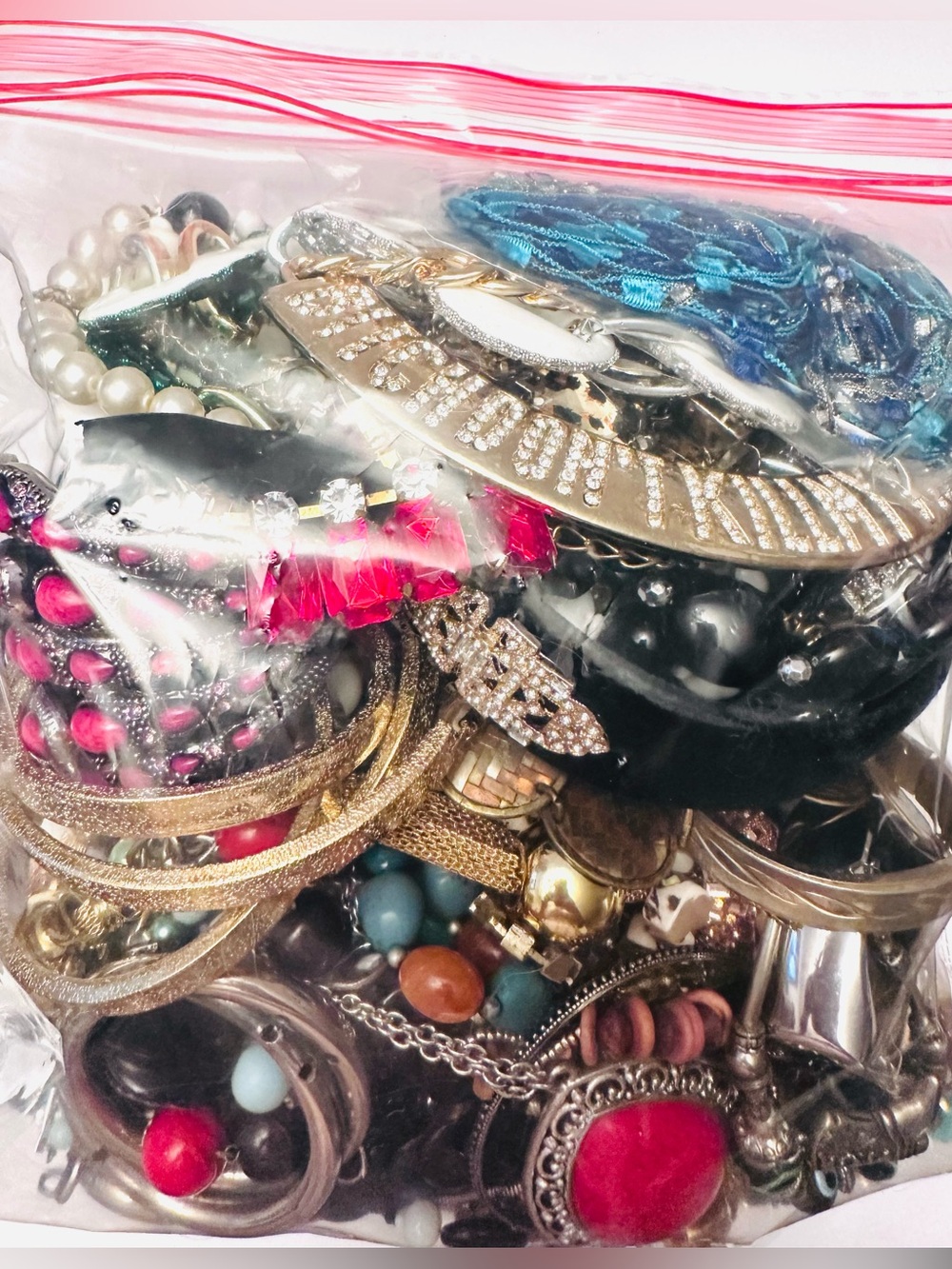 Mystery Bundle of WEARABLE Assorted Jewelry OVER 5 POUNDS